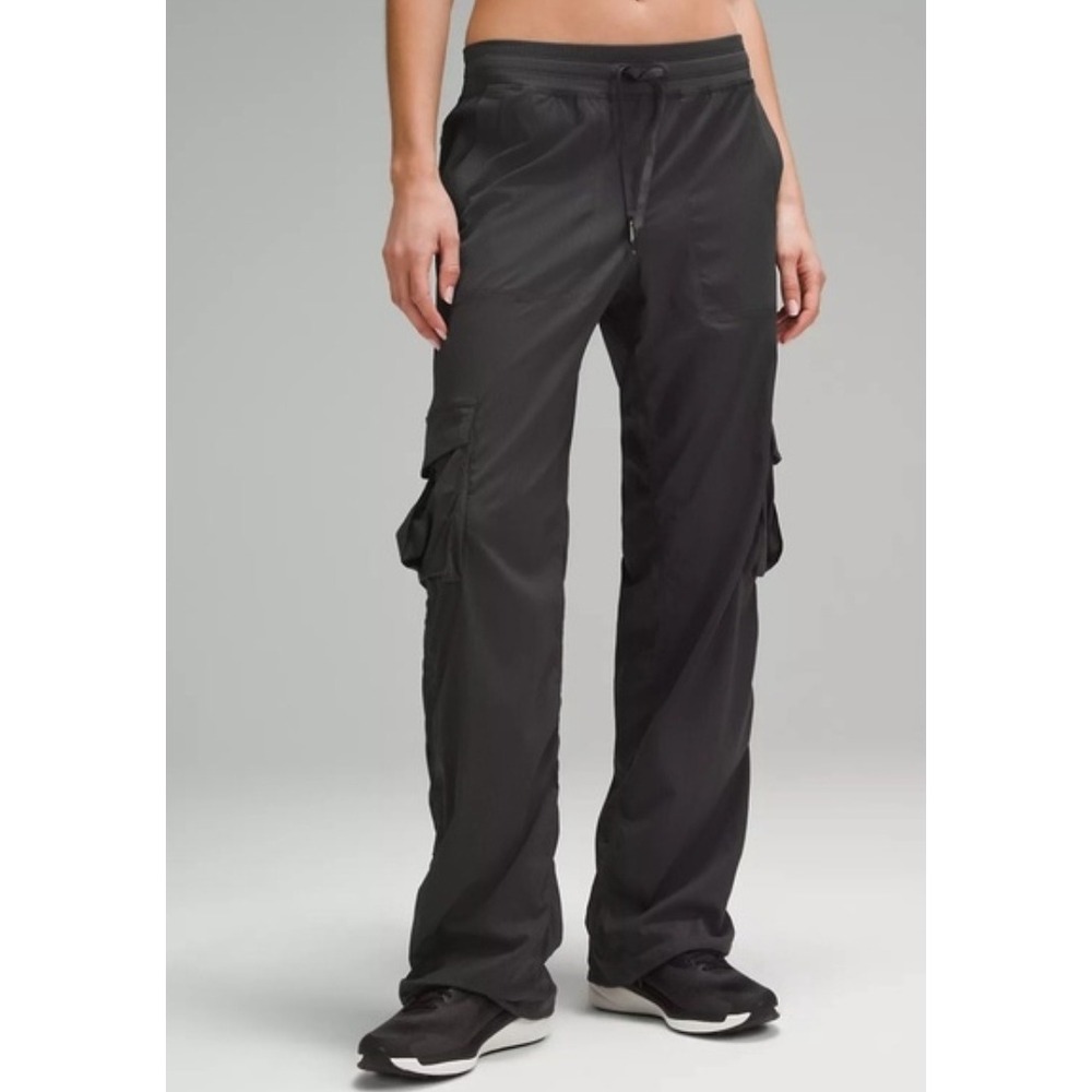 Lululemon Dance Studio Relaxed-Fit Cargo Pant Women 8 Graphite Grey Athleisure